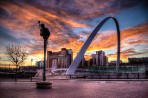 Quayside twilight